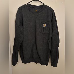 Women’s Carhartt Crewneck-Charcoal Grey
